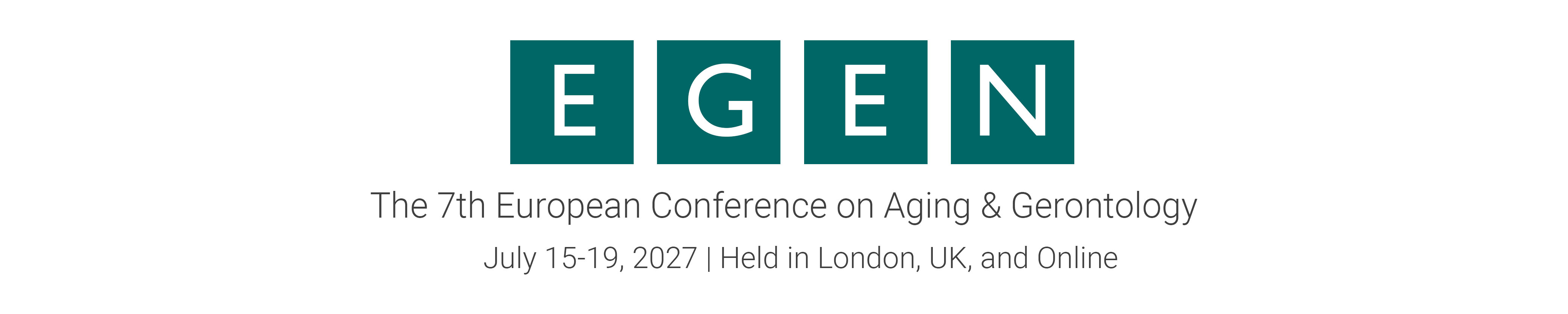 The European Conference on Aging (EGen)